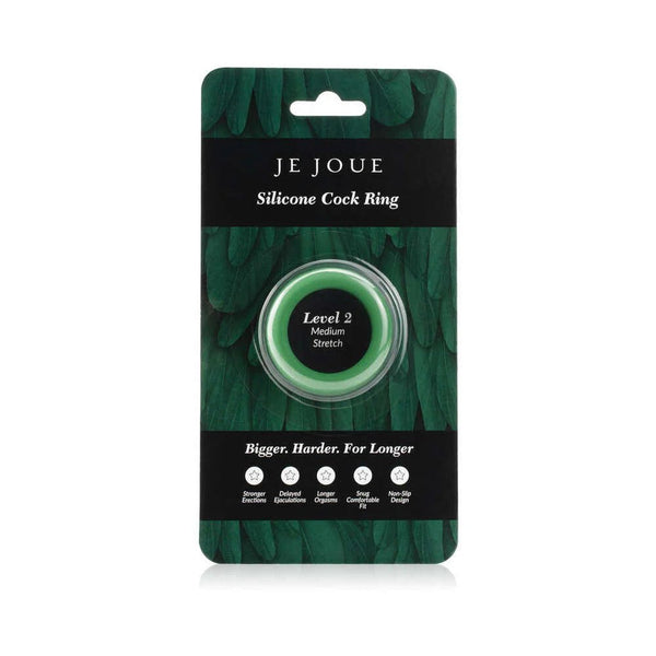 Je Joue Silicone Ring Medium Stretch Green - TruLuv Novelties