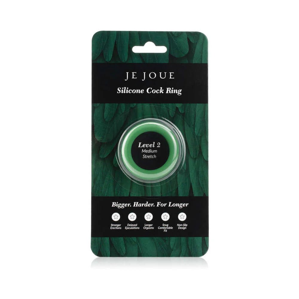 Je Joue Silicone Ring Medium Stretch Green - TruLuv Novelties