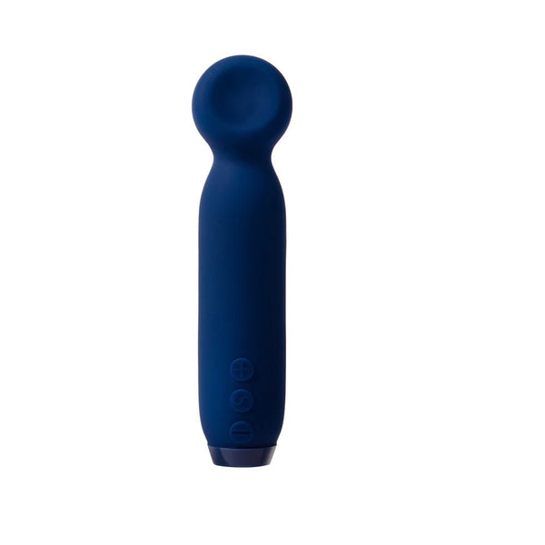 Je Joue Vita Rechargeable Silicone Wand Tip Bullet Vibrator Cobalt Blue - TruLuv Novelties