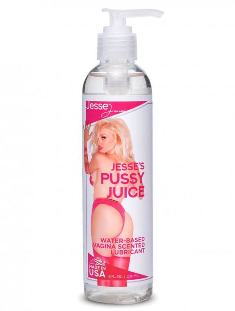 Jesse's Pussy Juice Vagina Scented Lube- 8 Oz - TruLuv Novelties