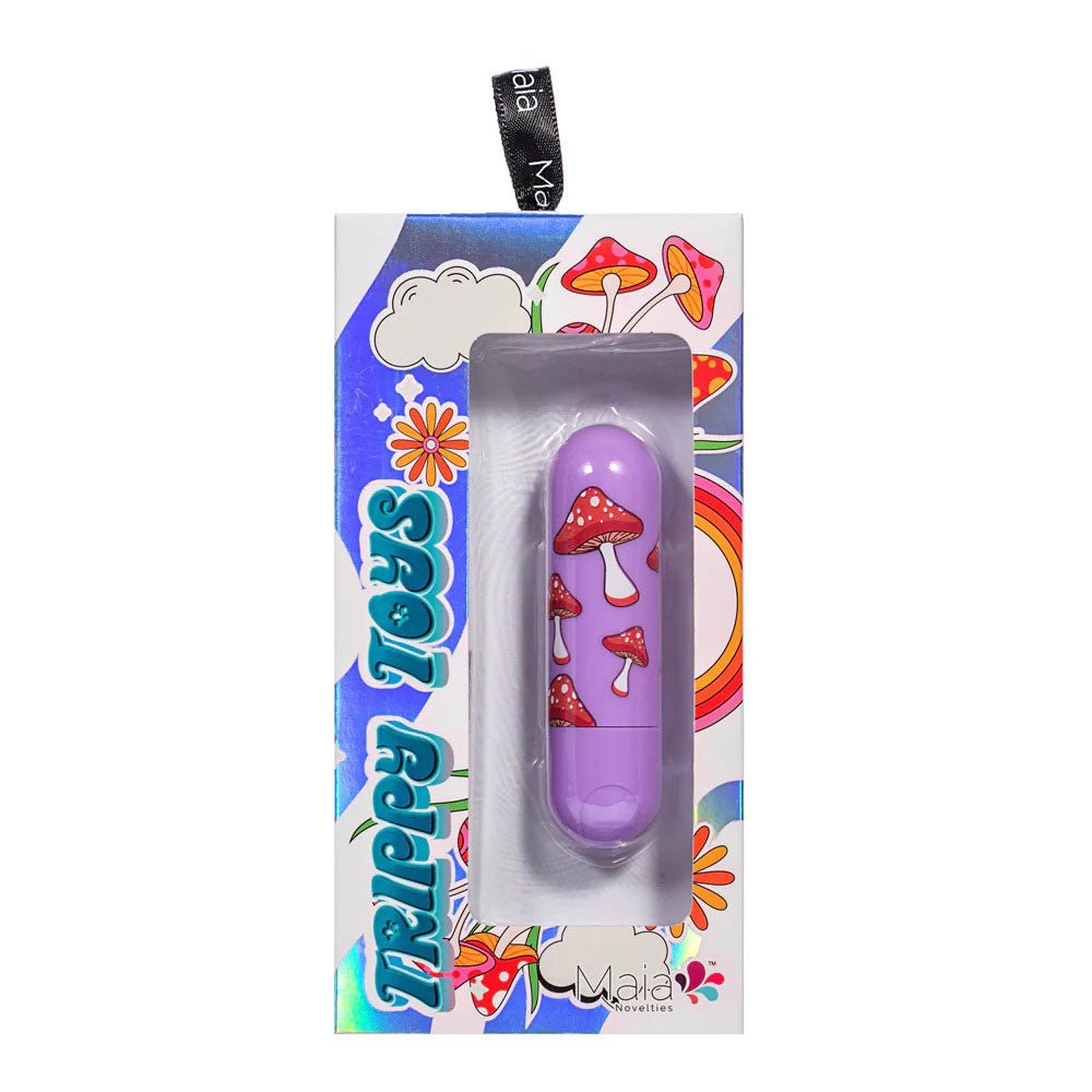 Jessie Trippy Rechargeable Super Charged Mini Bullet - Purple - TruLuv Novelties