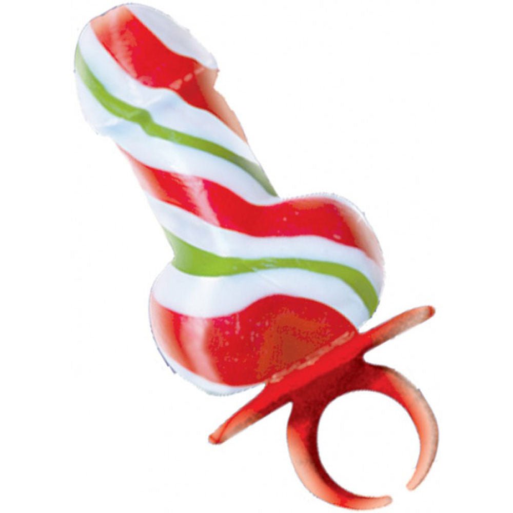 Jingle Balls Holiday Cock Ring Pop - 12 Piece Display - TruLuv Novelties