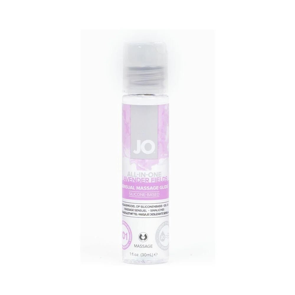 JO All - In - One Sensual Massage Glide Lavender 1 oz. - TruLuv Novelties