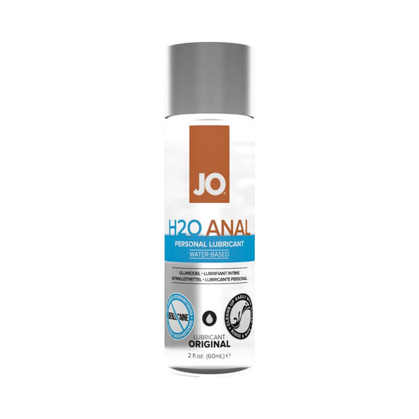 JO H2O Anal Original Water - Based Lubricant 2 oz. - TruLuv Novelties