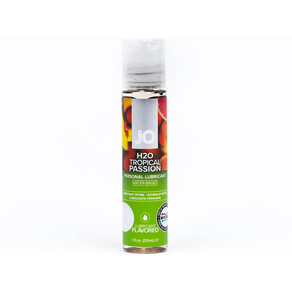 JO H2O Tropical Passion Flavored Water - Based Lubricant 1 oz. - TruLuv Novelties
