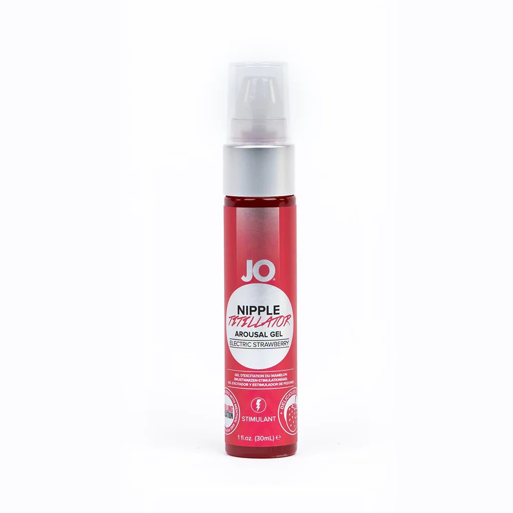 JO Nipple Titillator Arousal Gel Strawberry 1 oz. - TruLuv Novelties