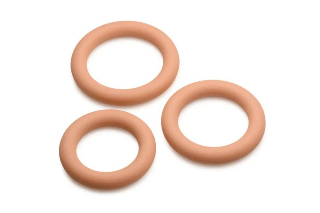 Jock Silicone Cock Ring Set in - Medium - TruLuv Novelties