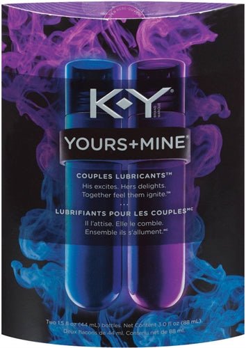 K-Y Yours and Mine Couples Lubricant - TruLuv Novelties