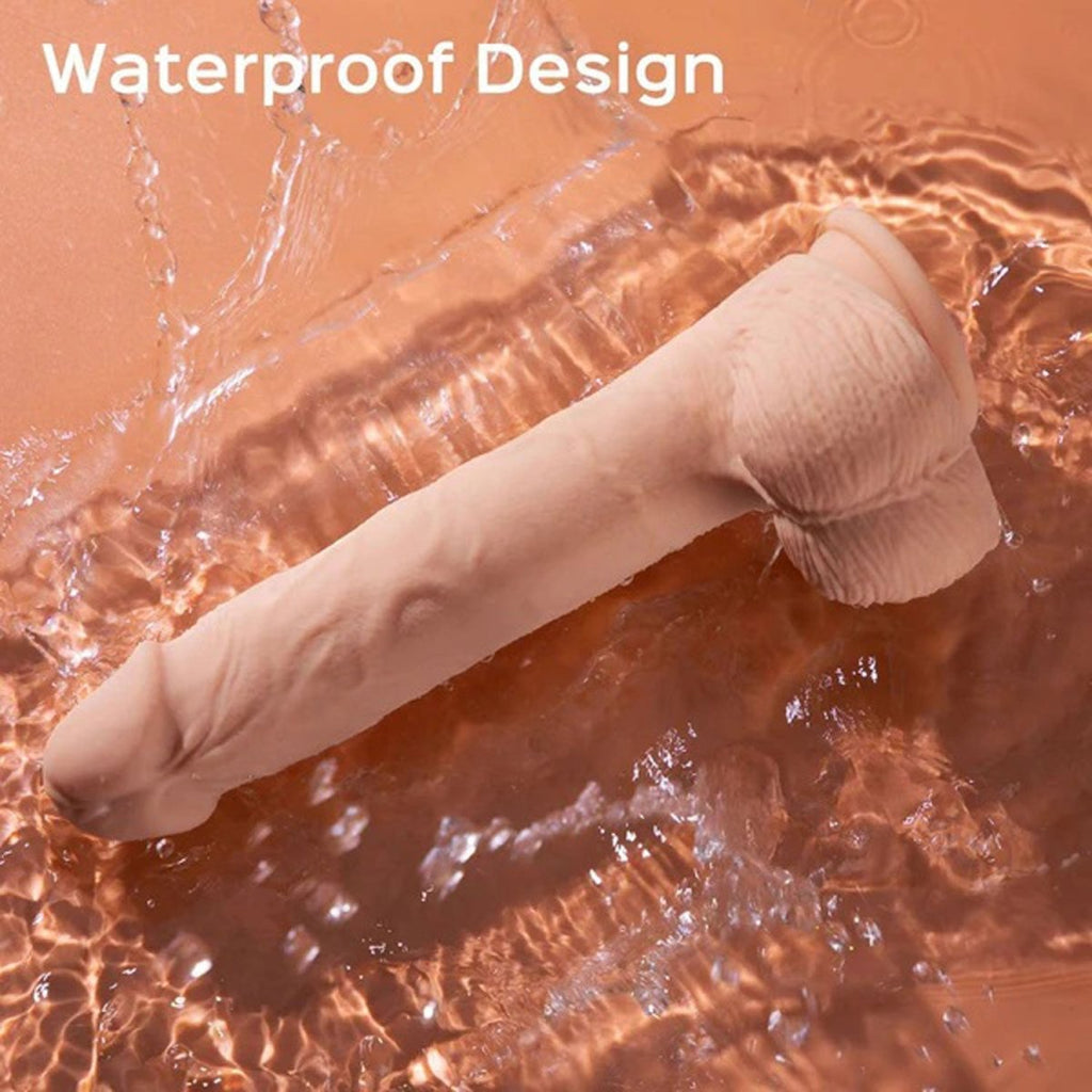 Kenzo - App Controlled 9.5&quot; Big Realistic - Thrusting Dildo - TruLuv Novelties