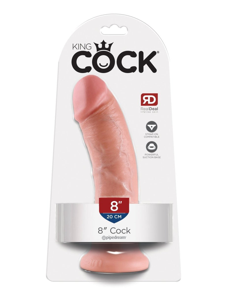 King Cock 8-Inch Cock - TruLuv Novelties
