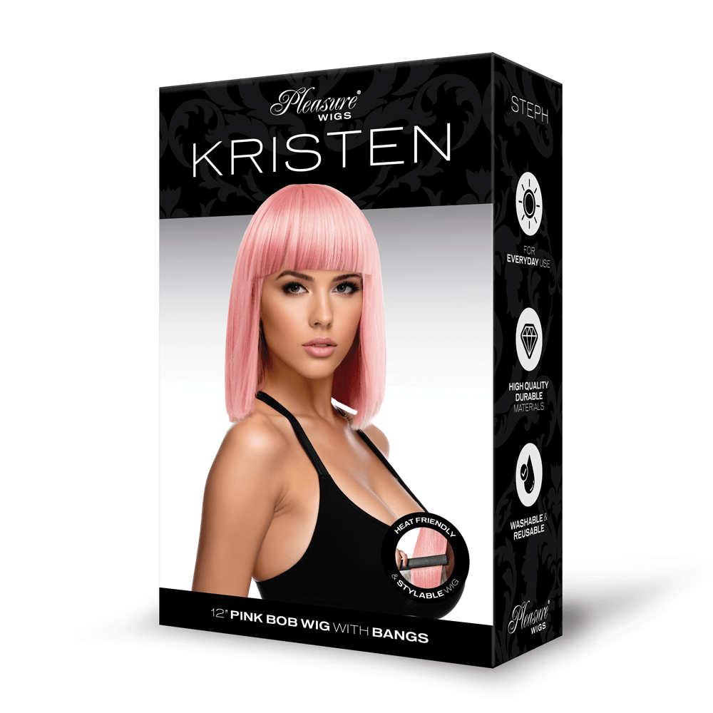 Kristen Premium Stylable Wig - Pink - TruLuv Novelties
