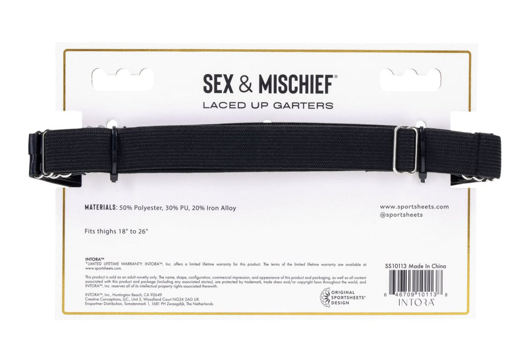 Laced Up Garters - TruLuv Novelties