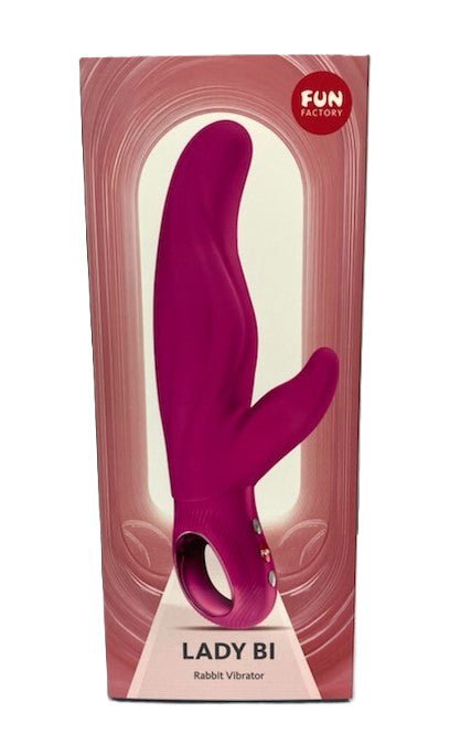 Lady Bi Rabbit Vibrator - Magenta - TruLuv Novelties