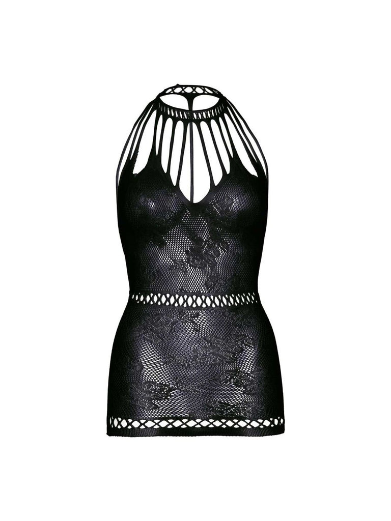 Lasting Love Lace Mini Dress - One Size - Black - TruLuv Novelties