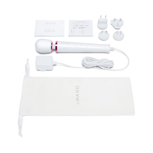Le Wand Powerful Petite Plug-In White - TruLuv Novelties