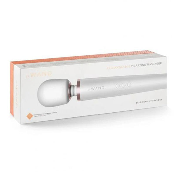 Le Wand Rechargeable Massager Pearl White - TruLuv Novelties