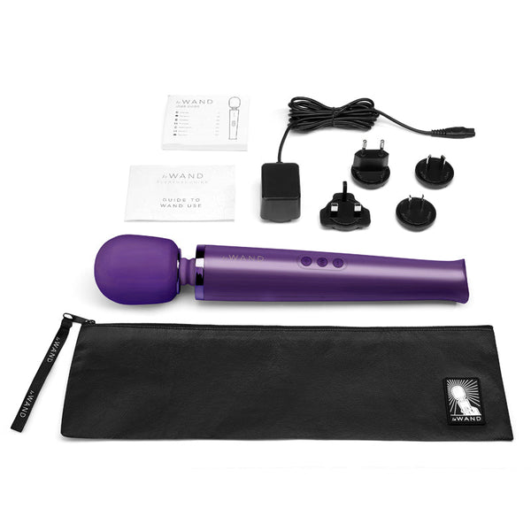 Le Wand Rechargeable Vibrating Massager Purple - TruLuv Novelties