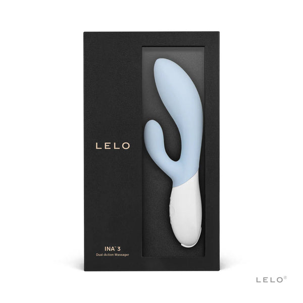 LELO INA 3 Rechargeable Dual Stimulator Seafoam - TruLuv Novelties
