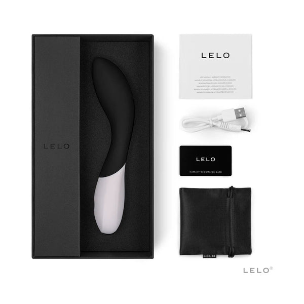 LELO MONA WAVE Rechargeable G - Spot Vibrator Black - TruLuv Novelties