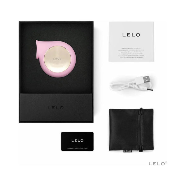 LELO SILA Rechargeable Sonic Clitoral Stimulator Pink - TruLuv Novelties