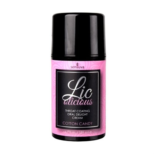 Lic - O - Licious Oral Delight Cream - Cotton Candy - 1.7 Fl. Oz. - TruLuv Novelties