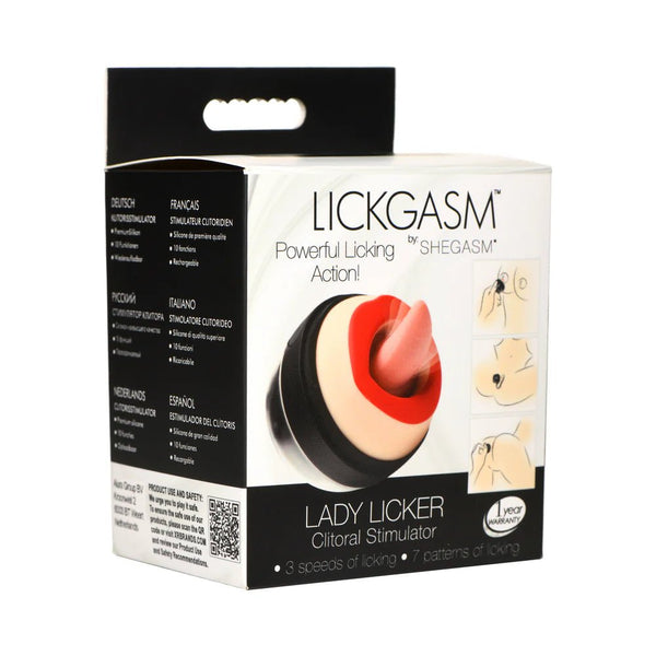 Lickgasm 10X Lady Licker Clitoral Stimulator - TruLuv Novelties