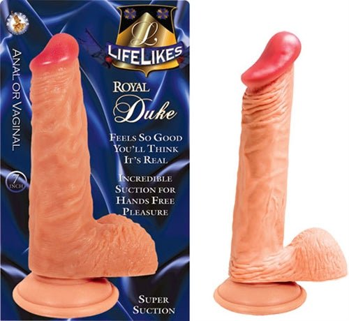 Lifelike Flesh Royal Duke 7 Inch - TruLuv Novelties