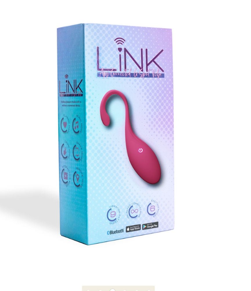 Link App Connected G-Spot Vibe - Pink - TruLuv Novelties