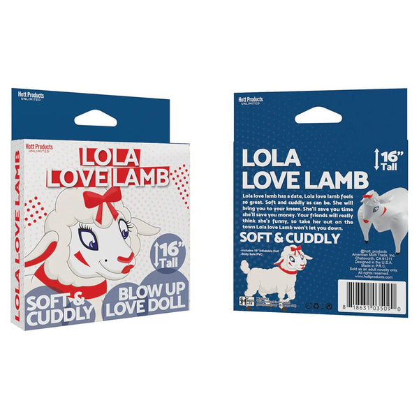 Lola Love Lamb Blow Up Sheep - TruLuv Novelties