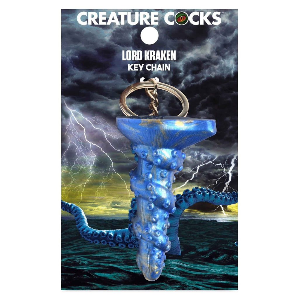 Lord Kraken Keychain - Blue - TruLuv Novelties