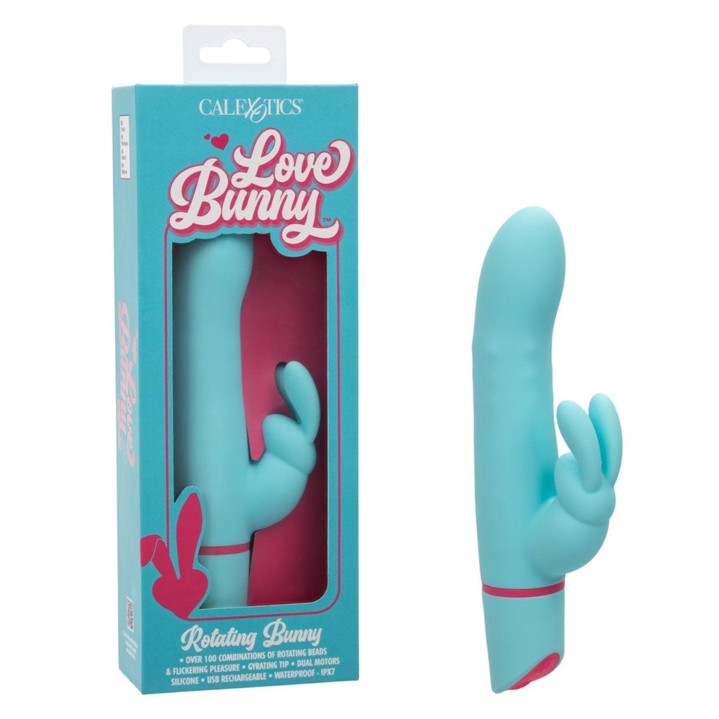 Love Bunny Rotating Bunny - Blue - TruLuv Novelties