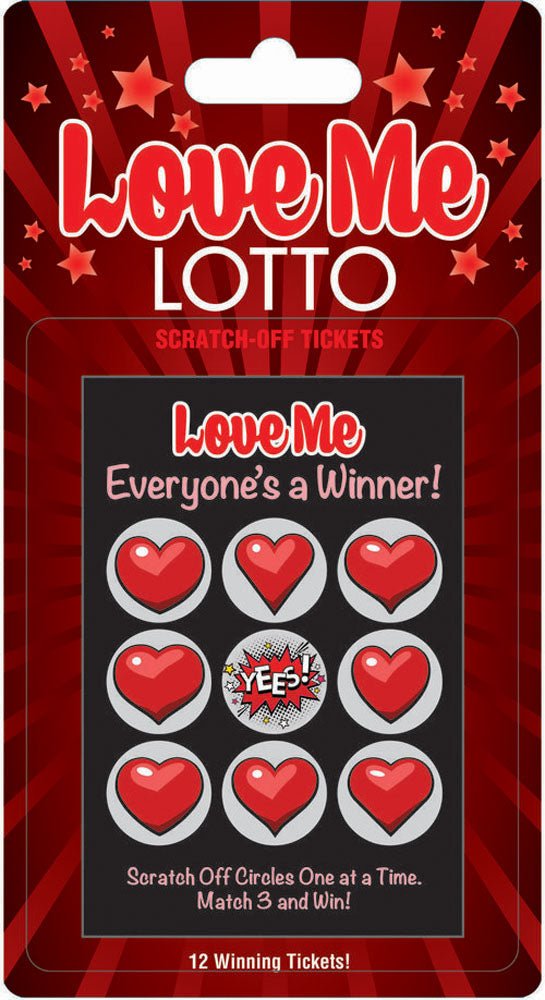 Love Me Lotto 12 Winning Tickets! - TruLuv Novelties