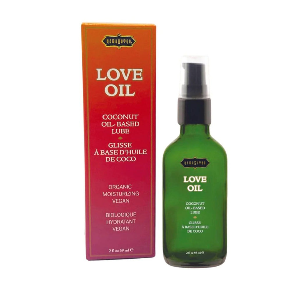 Love Oil Coconut Oil Based 2 Oz - TruLuv Novelties