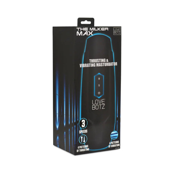 LoveBotz The Milker Max 14X Thrusting & Vibrating Masturbator - TruLuv Novelties
