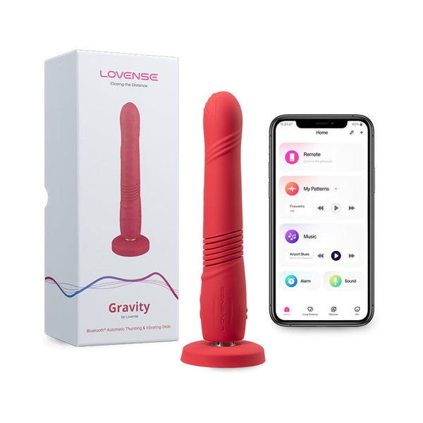 Lovense Gravity Thrusting Dildo - TruLuv Novelties