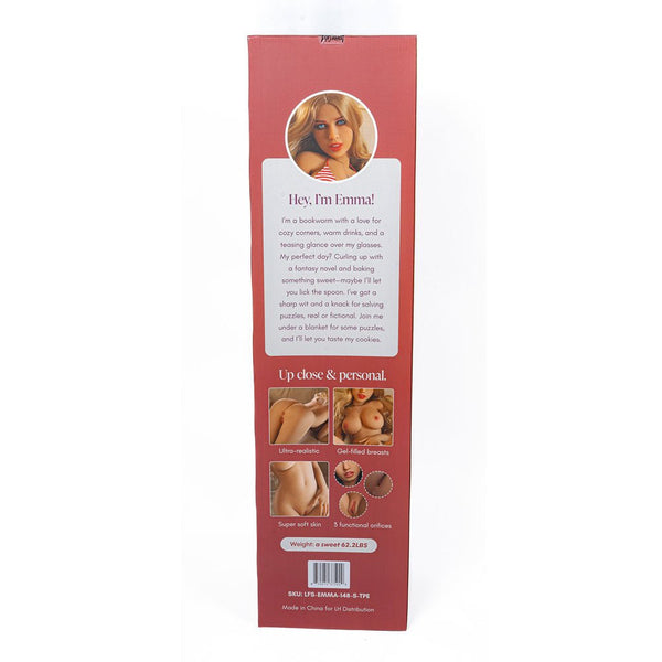 Lover Doll Emma Vanilla 4ft 11" - TruLuv Novelties