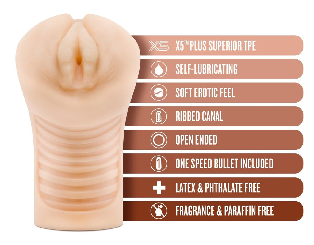 M Elite - Soft and Wet - Annabella - Beige - TruLuv Novelties