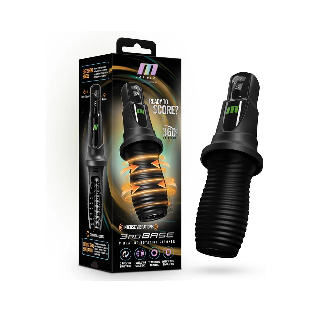 M for Men 3rd Base Black - TruLuv Novelties