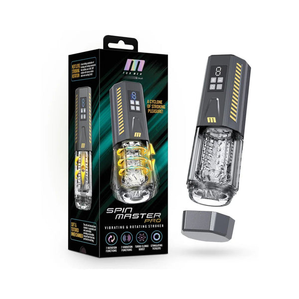 M for Men SpinMaster Pro Grey - TruLuv Novelties