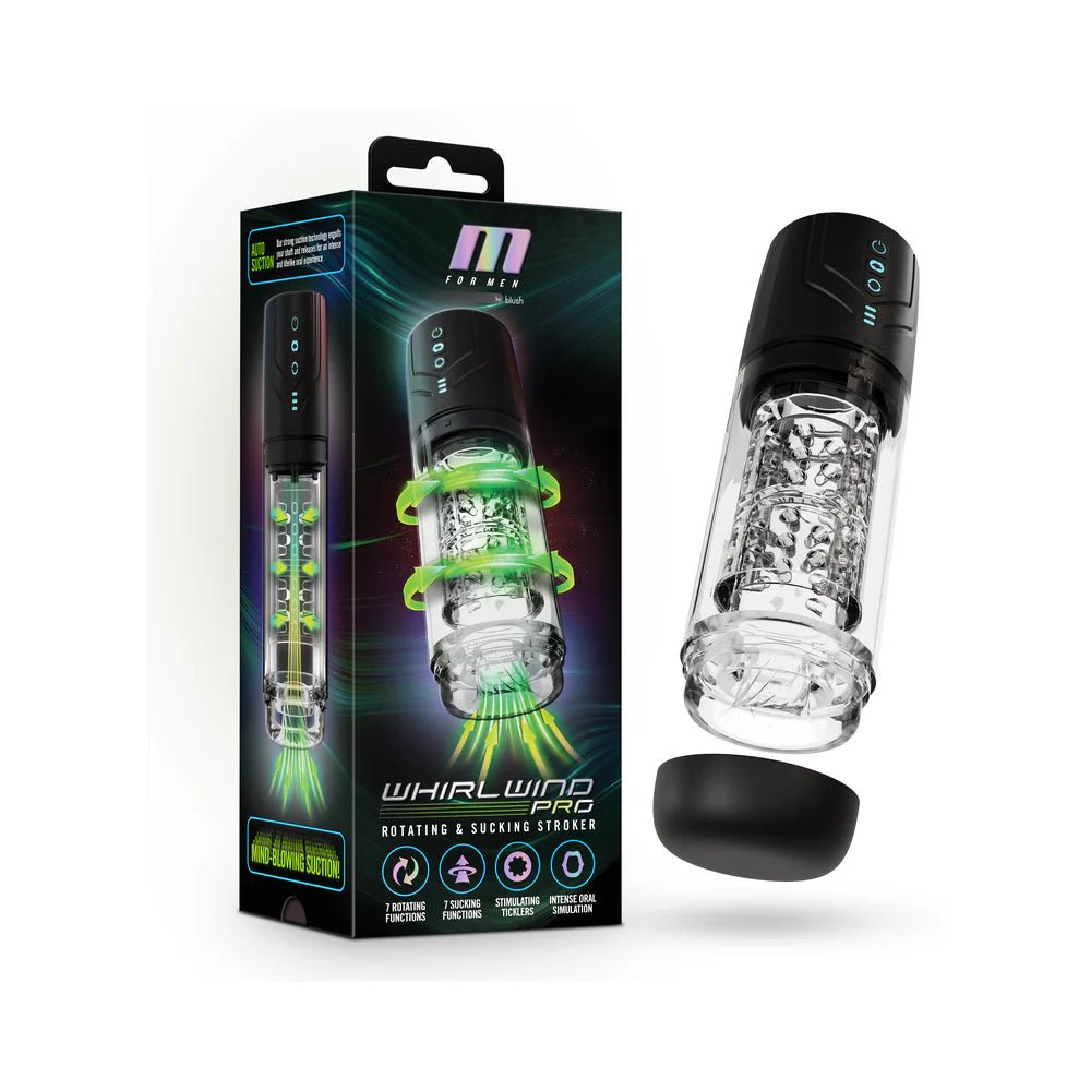 M for Men Whirlwind Pro Black - TruLuv Novelties