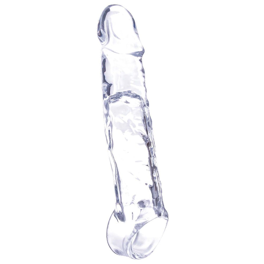 Magic Penis Extender and Ball Strap 6.5&quot; Clear - TruLuv Novelties
