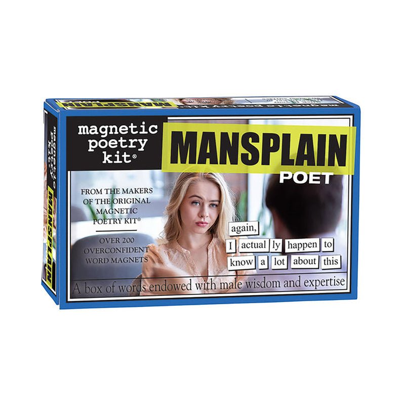 Magnetic Poetry Kit: Mansplain Poet - TruLuv Novelties