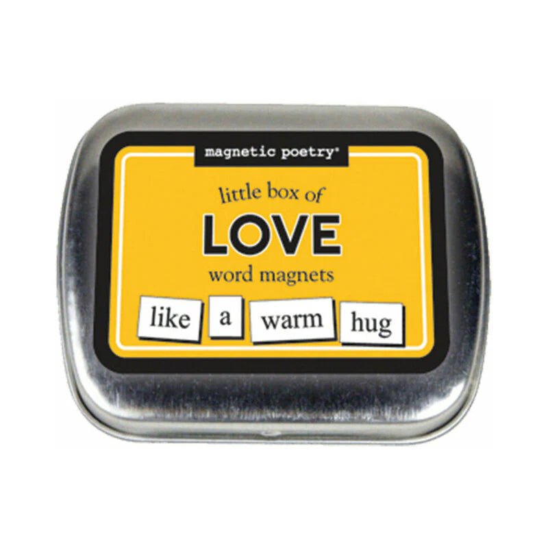 Magnetic Poetry Little Box of Love Word Magnets - TruLuv Novelties