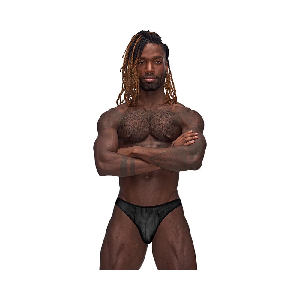 Male Power Barely There Moonshine Black L/XL
