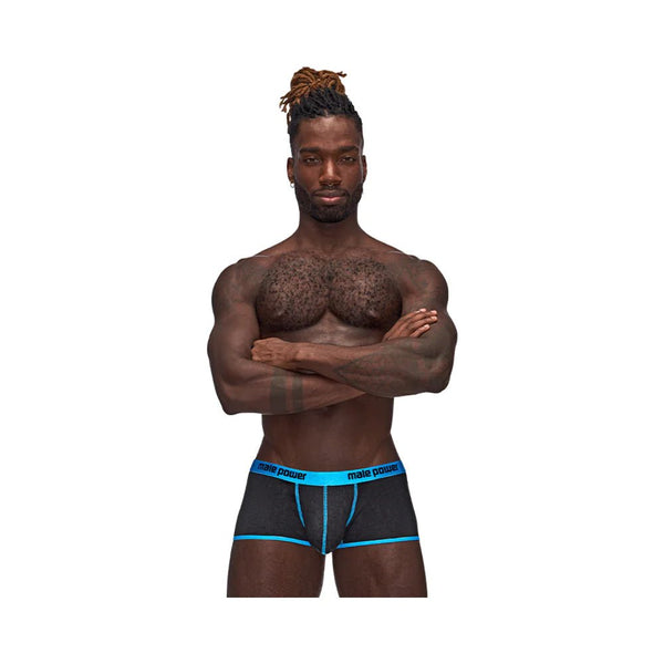 Male Power Casanova Uplift Short Black L - TruLuv Novelties