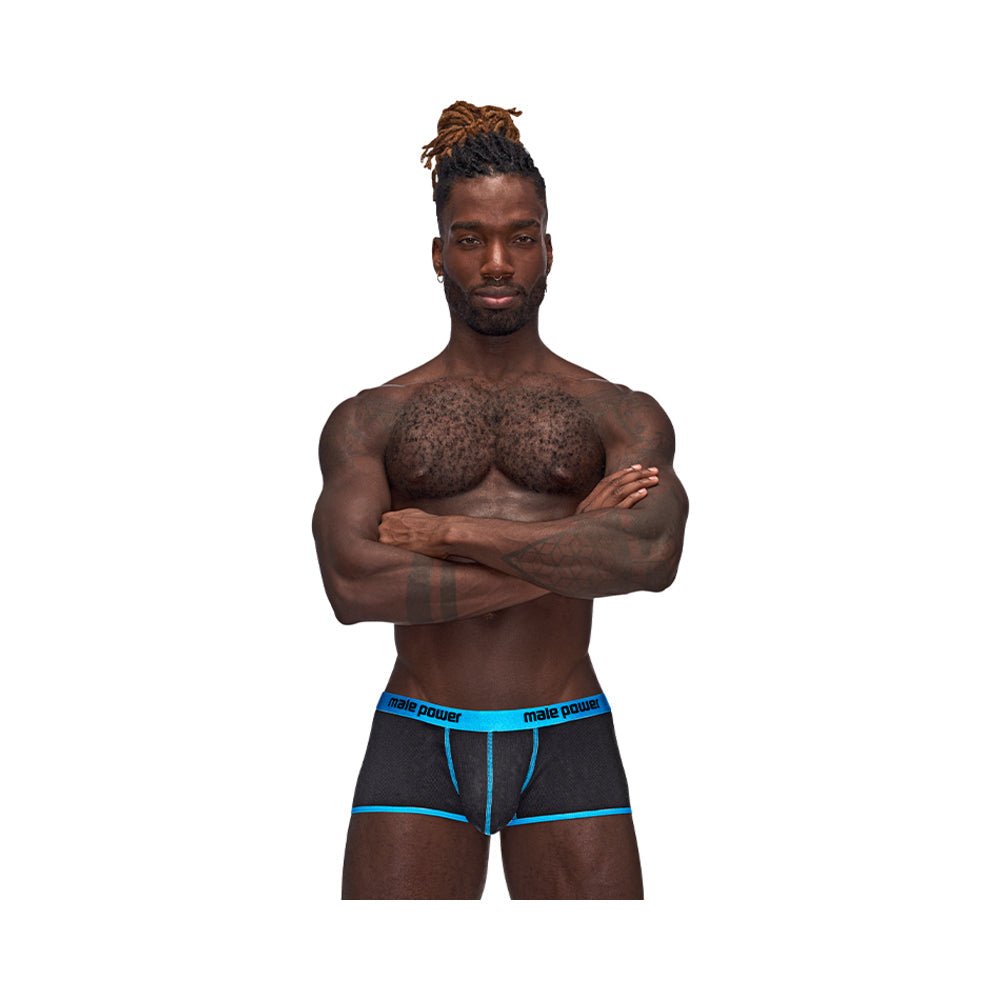Male Power Casanova Uplift Short Black S - TruLuv Novelties