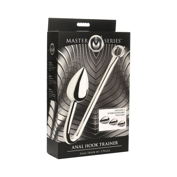 Master Series Anal Hook Trainer Anal Hook with 3 Plugs - TruLuv Novelties