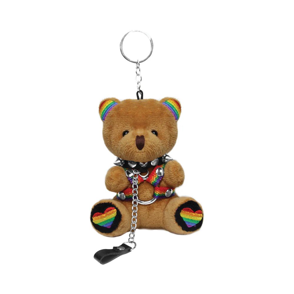 Master Series Pride Bear Keychain - TruLuv Novelties