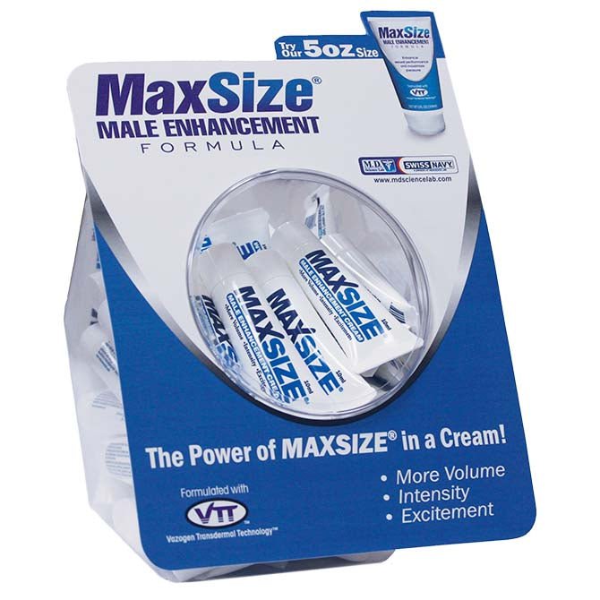Max Size Gel - 50 Count Fishbowl - 10ml Packets - TruLuv Novelties