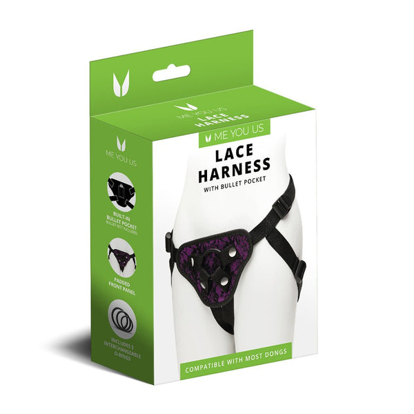Me You Us Adjustable Harness Purple - TruLuv Novelties